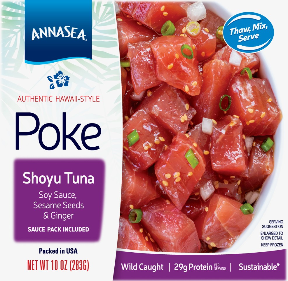 Annasea Shoyu Ahi Poke 10 oz box